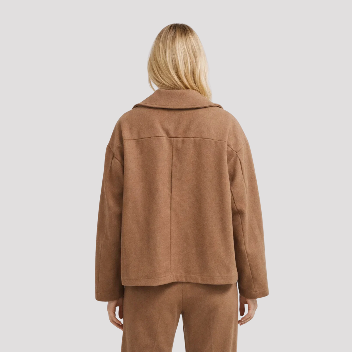 Mila | Women's Oversized Double Breasted Peacoat