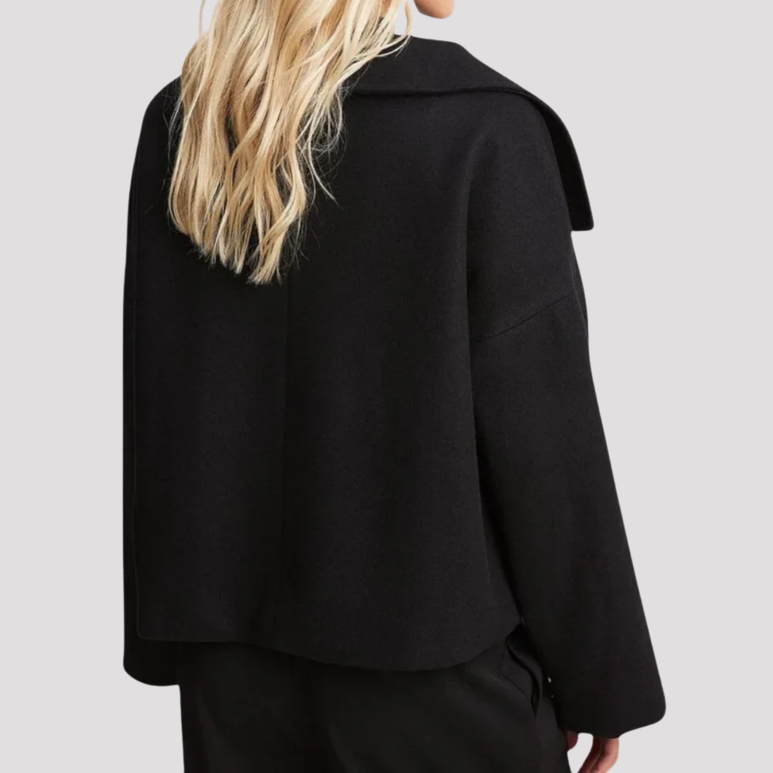 Natalie | Women's Oversized Double Breasted Peacoat