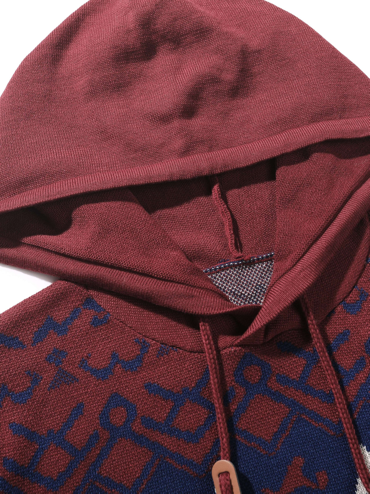 Asher | Men's Reindeer Knit Hooded Christmas Sweater