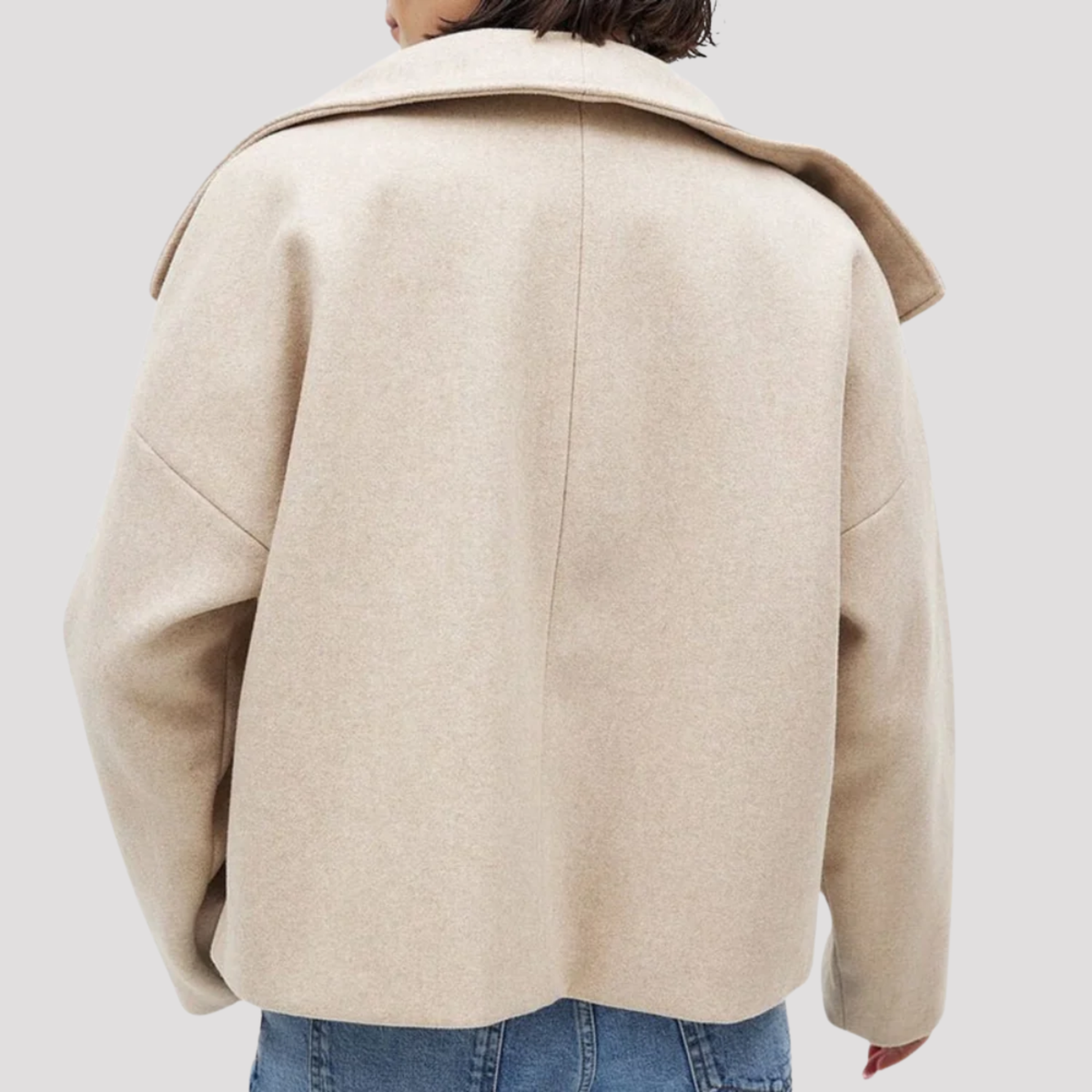 Natalie | Women's Oversized Double Breasted Peacoat