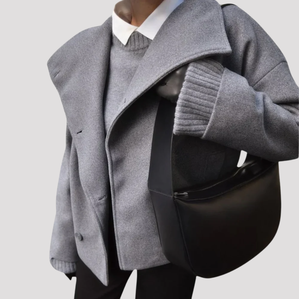 Natalie | Women's Oversized Double Breasted Peacoat