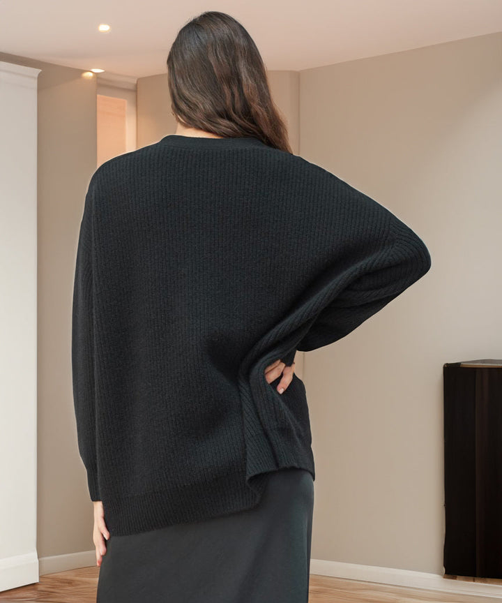 Women’s Oversized Knit Cardigan – Soft Button-Front Layer for Office and Relaxed Days