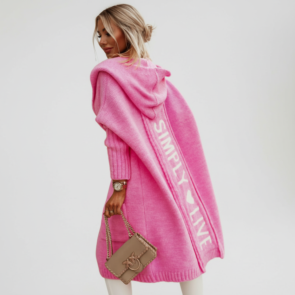 Lange Strickjacke - Valentina