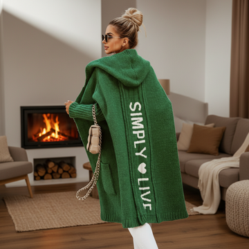 Lange Strickjacke - Valentina