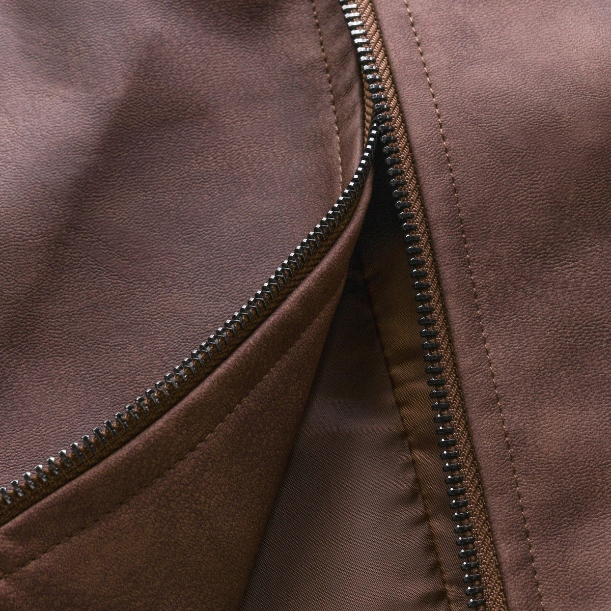 Harrington Oxford | Men's Classic Zipper Leather Jacket Harrington Oxford