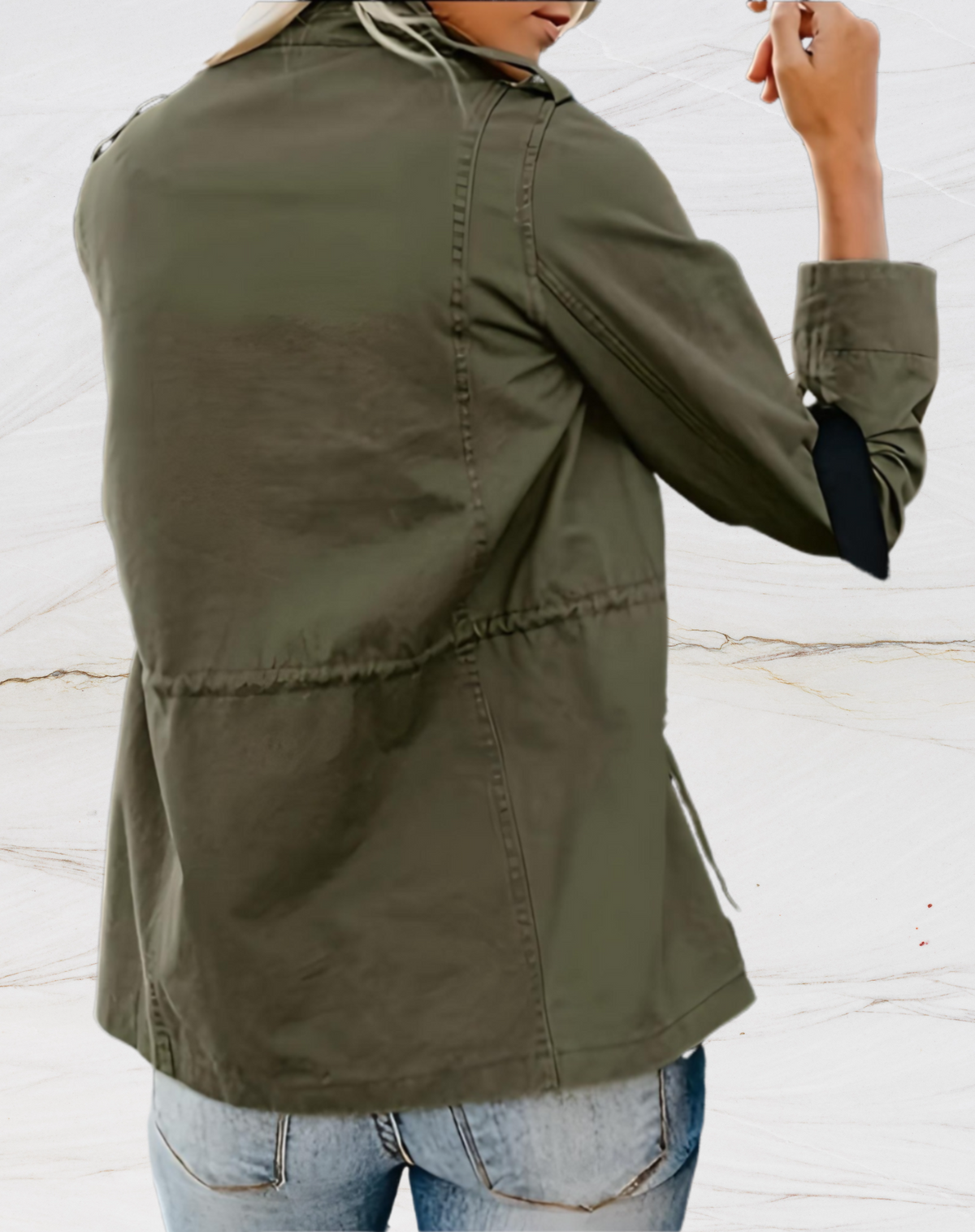 Prairie | Women's Utility Jacket with Pocket Detail