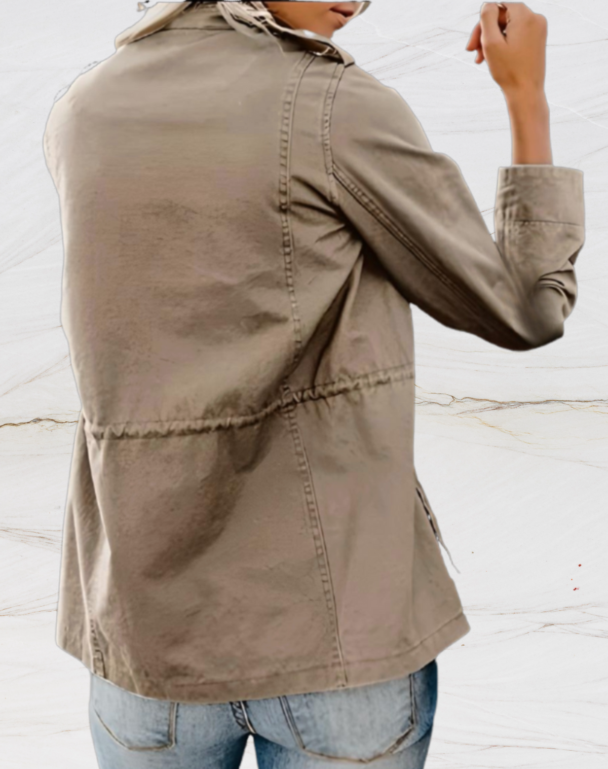 Prairie | Women's Utility Jacket with Pocket Detail