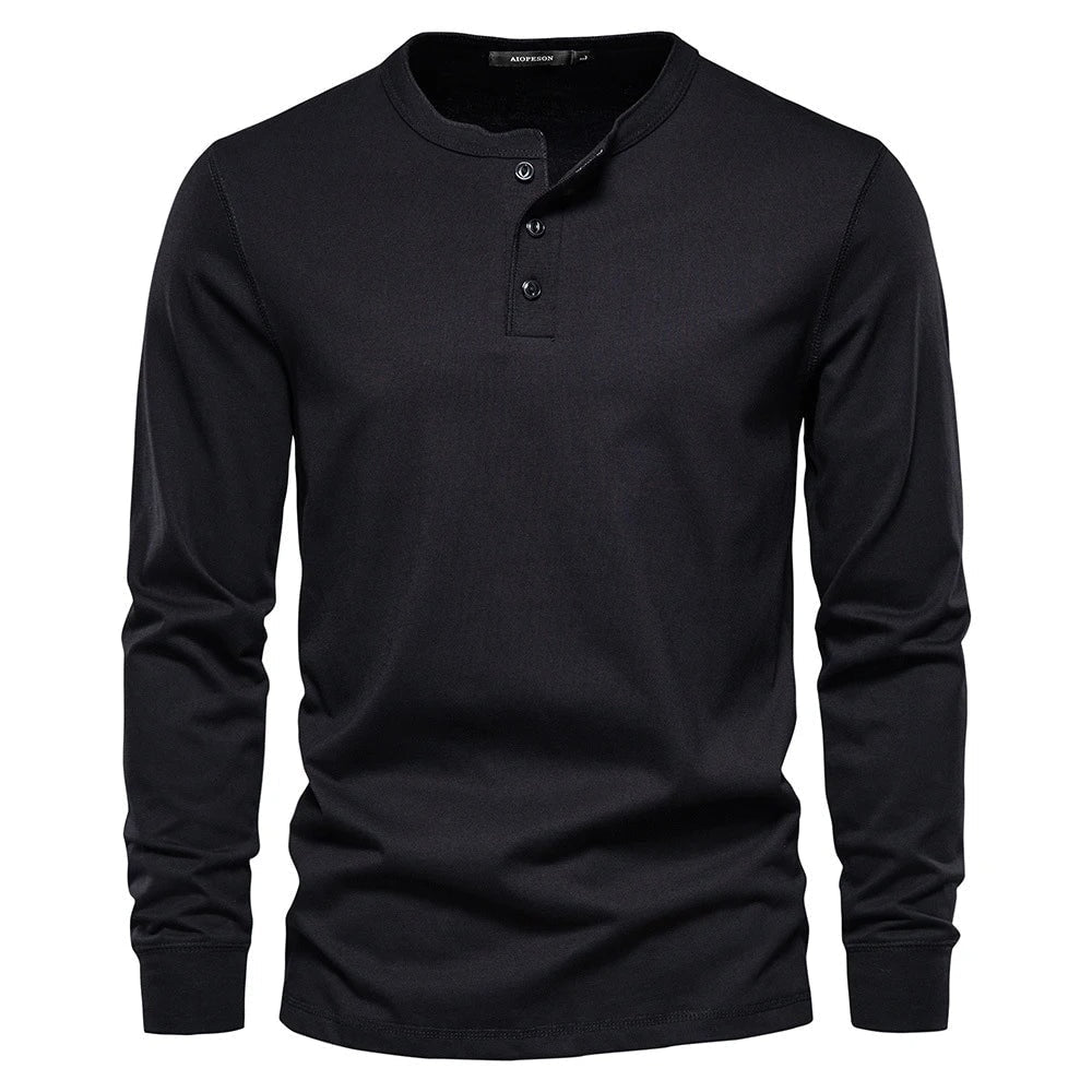 Colt | Men's Long Sleeve Button Henley Shirt