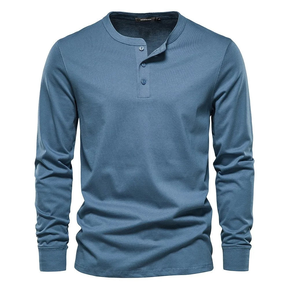Colt | Men's Long Sleeve Button Henley Shirt