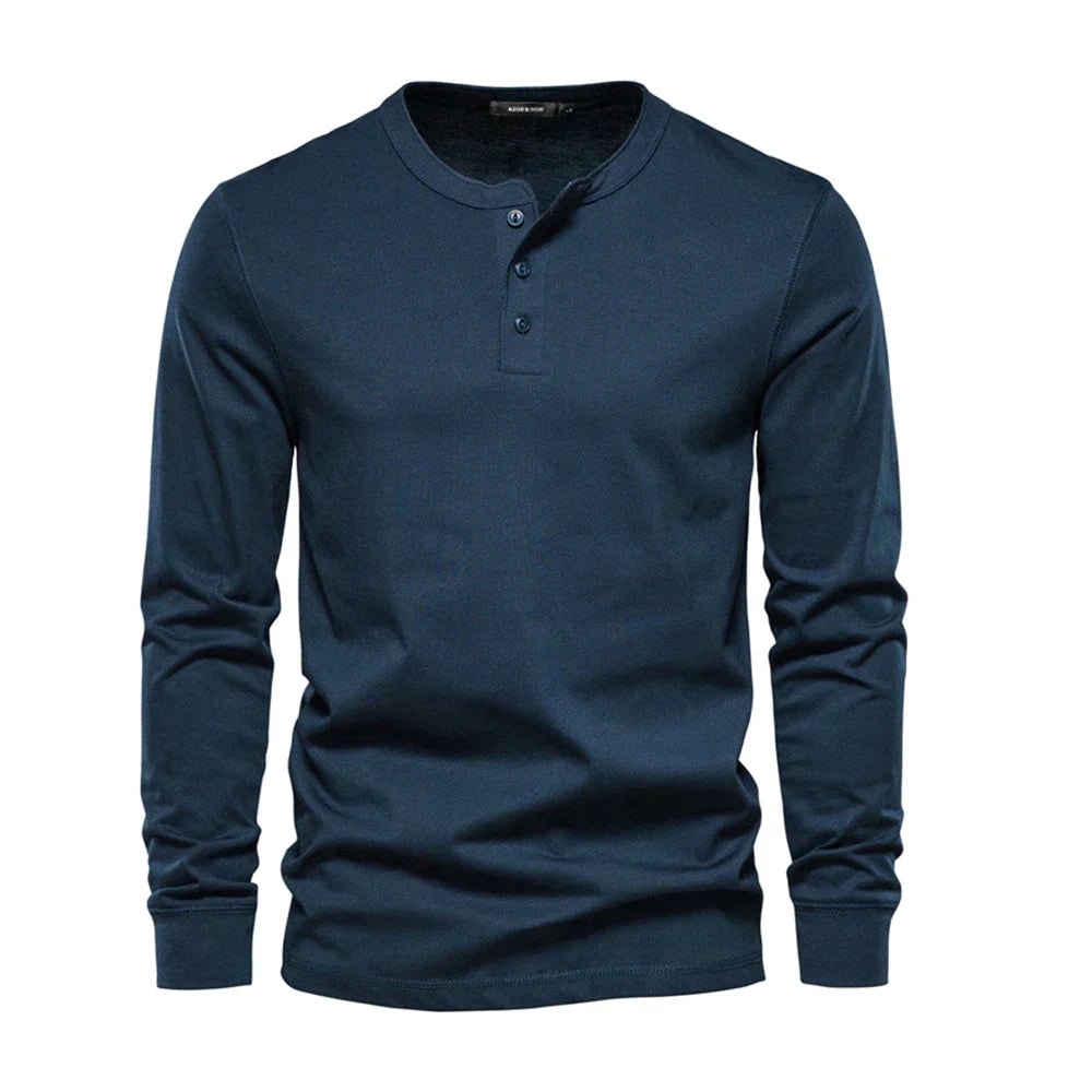 Colt | Men's Long Sleeve Button Henley Shirt