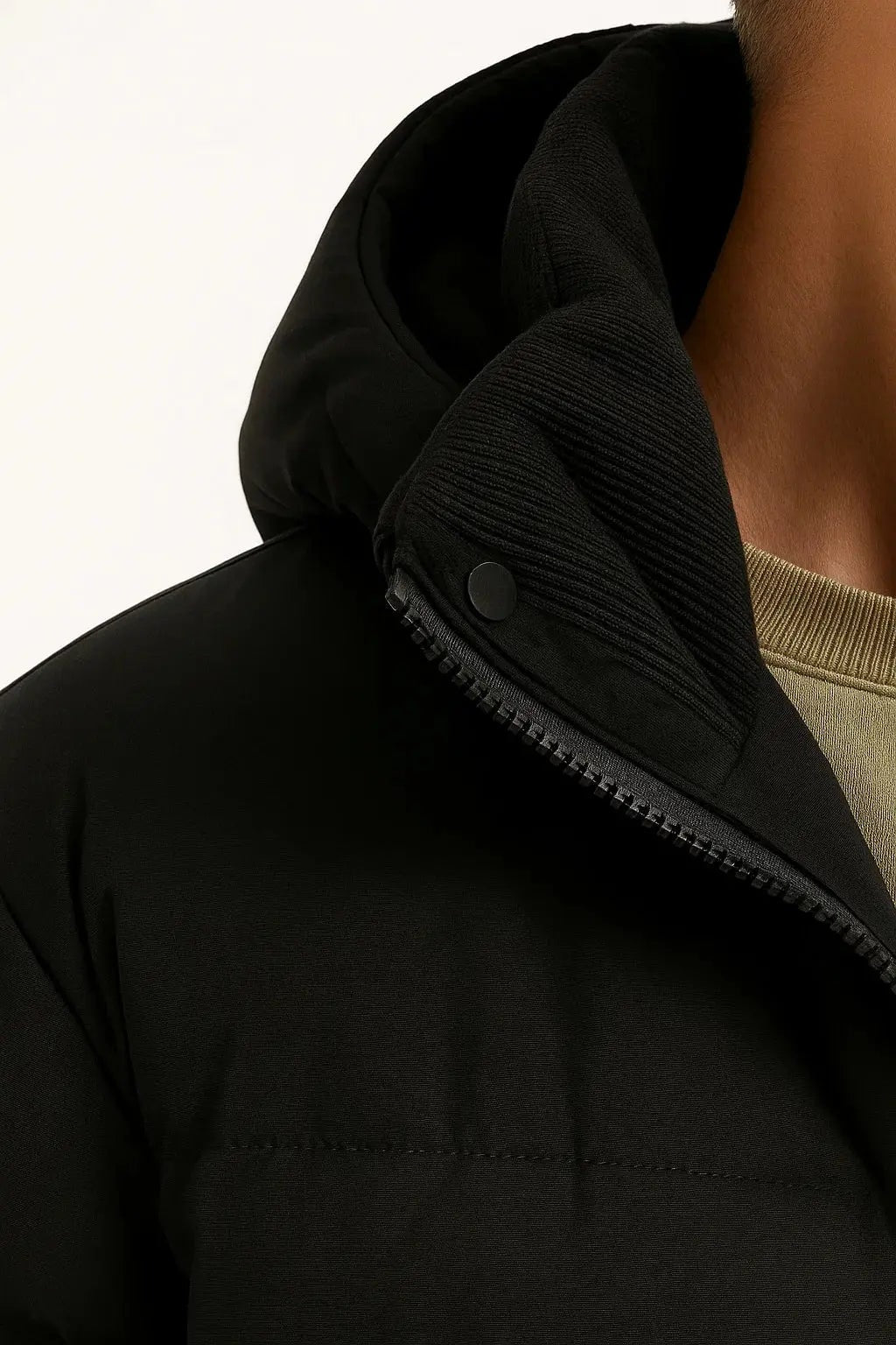Harrington Oxford | Men's Puffer Jacket Lightweight Insulated with Hood and Pockets Harrington Oxford