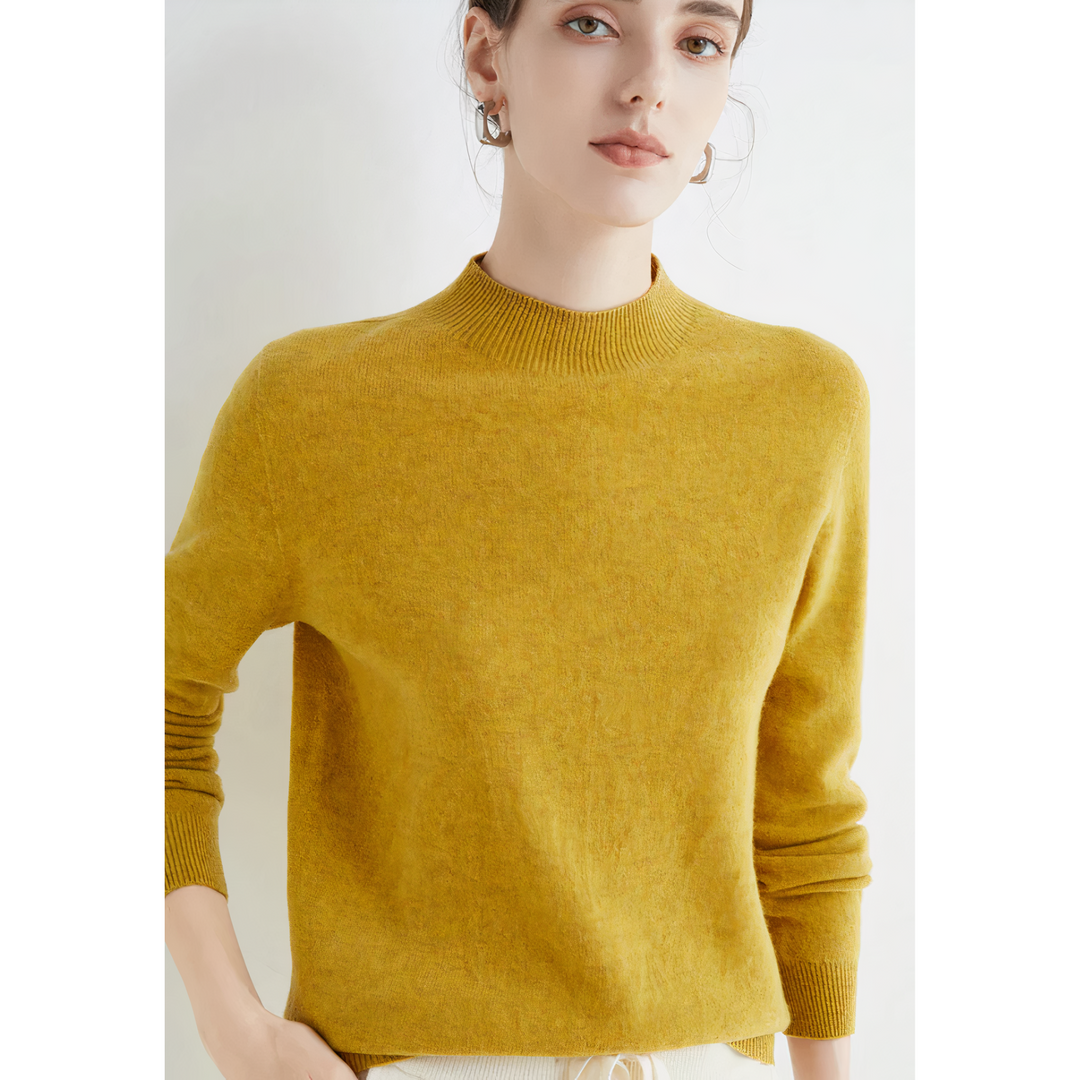 Cashmere Knitted Sweater - Amara