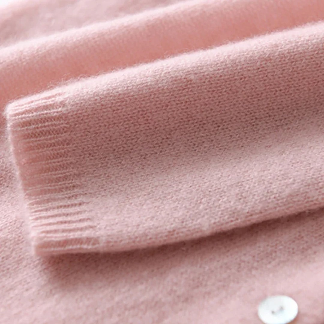 Comfortable Ladies Sweater - Ivy-Pink-S-Nora Luxe
