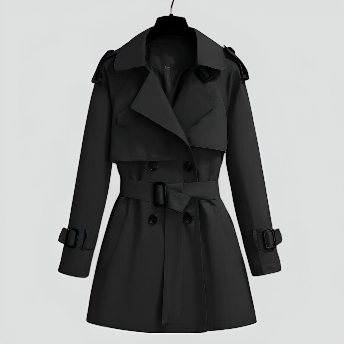 Opaline | Women's Double Breasted Belted Trench Coat
