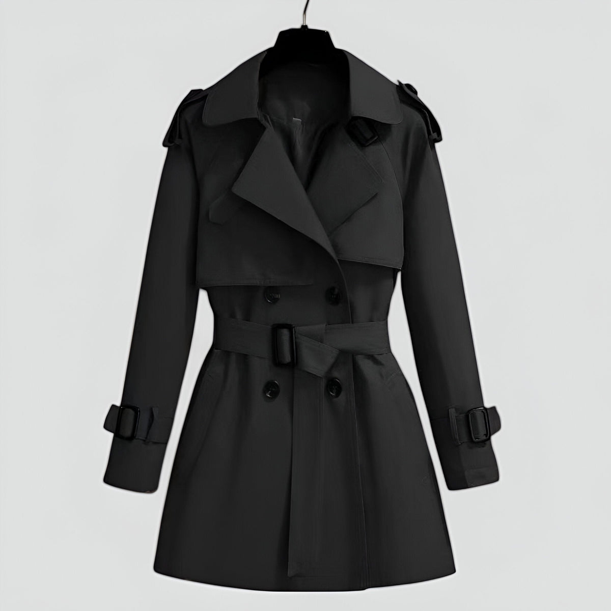 Opaline | Women's Double Breasted Belted Trench Coat