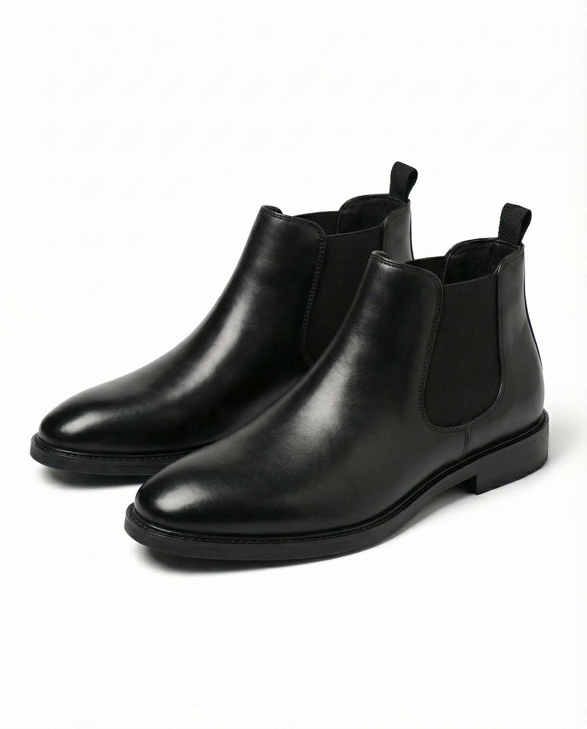 Quinn | Men's Faux Leather Chelsea Boots