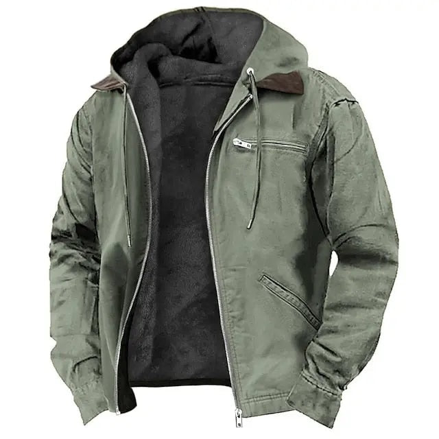 Harrington Oxford | Men’s Lined Hooded Winter Jacket Harrington Oxford