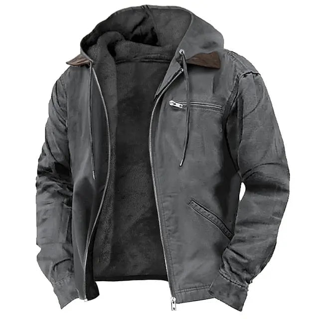 Harrington Oxford | Men’s Lined Hooded Winter Jacket Harrington Oxford