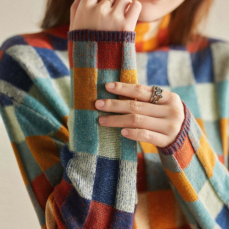 Luxury Cashmere Turtleneck - Aurora-XS-Nora Luxe