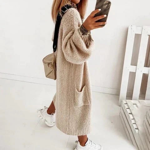 Soft Knit Oversized Women's Cardigan - Sienna
