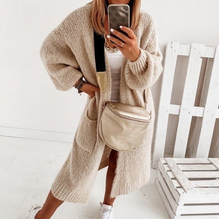 Soft Knit Oversized Women's Cardigan - Sienna