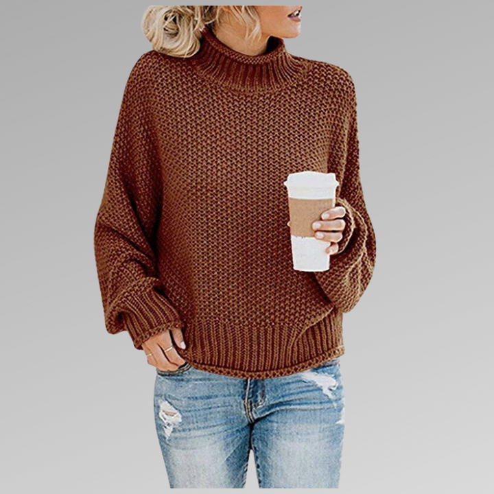 Soft Knitted Women's Sweater - Luna