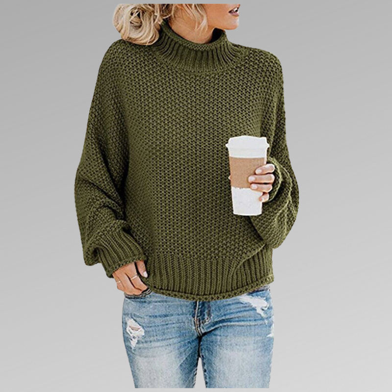 Soft Knitted Women's Sweater - Luna
