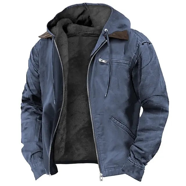 Harrington Oxford | Men’s Lined Hooded Winter Jacket Harrington Oxford