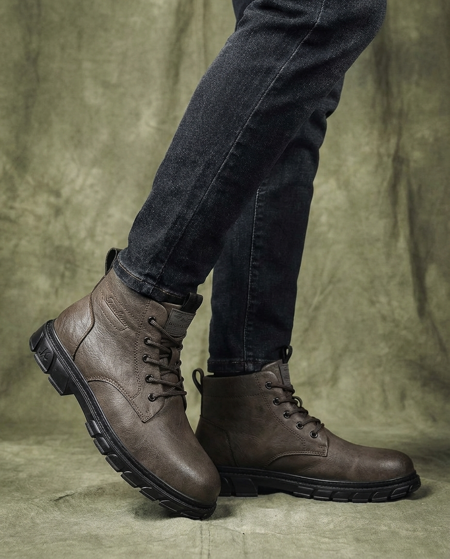 Reed | Men's Lace Up Combat Ankle Boots