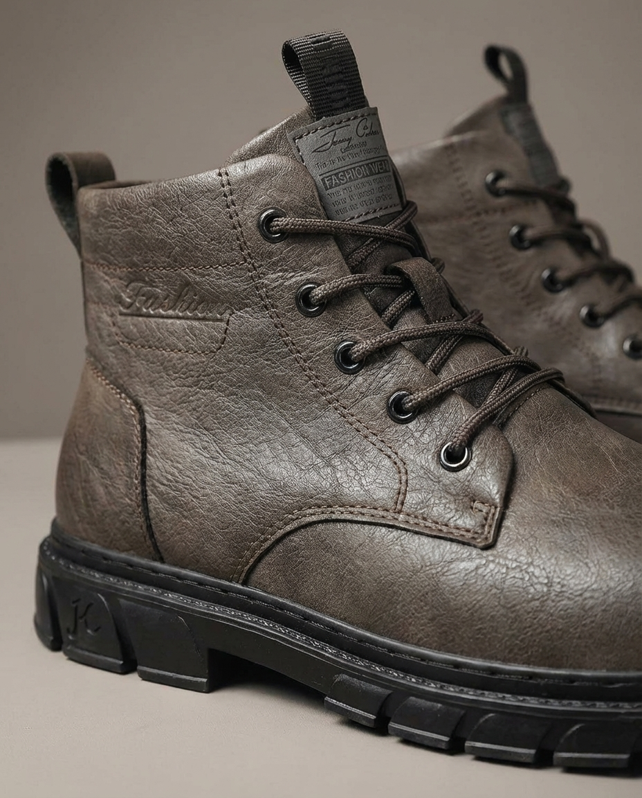 Reed | Men's Lace Up Combat Ankle Boots