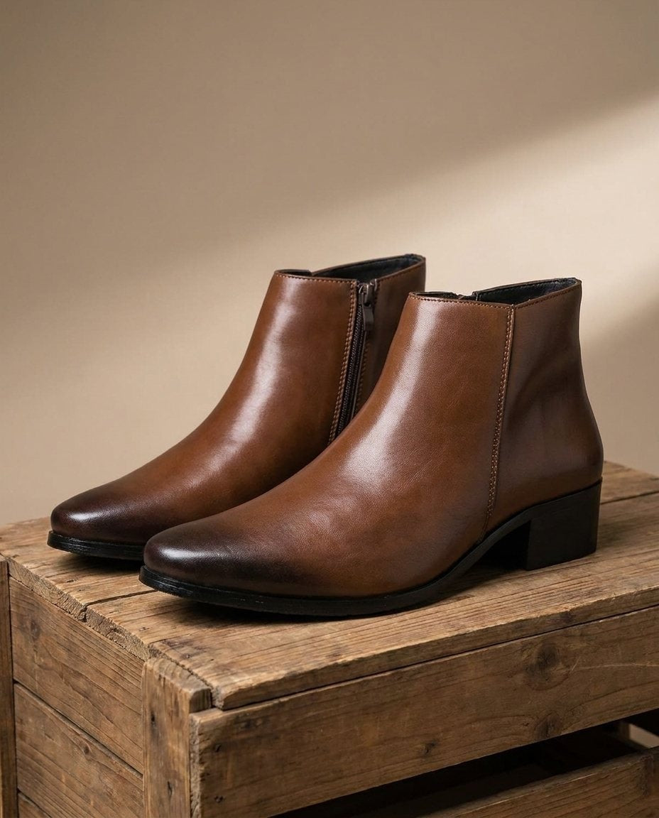 Kyle | Men's Leather Chelsea Boots