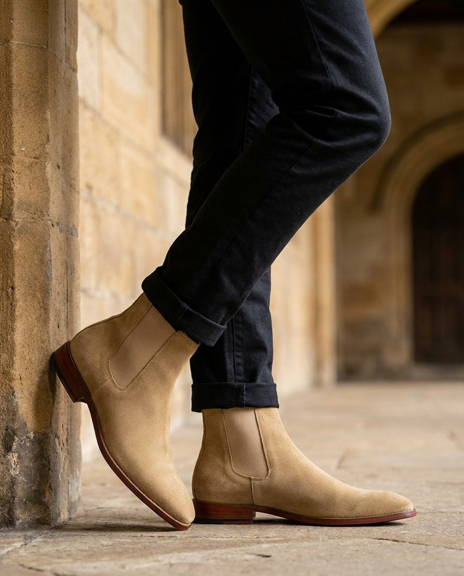 Zion | Men's Suede Chelsea Boots