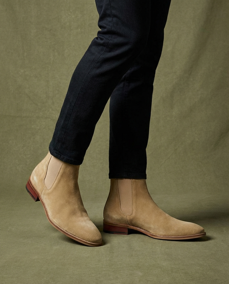 Zion | Men's Suede Chelsea Boots