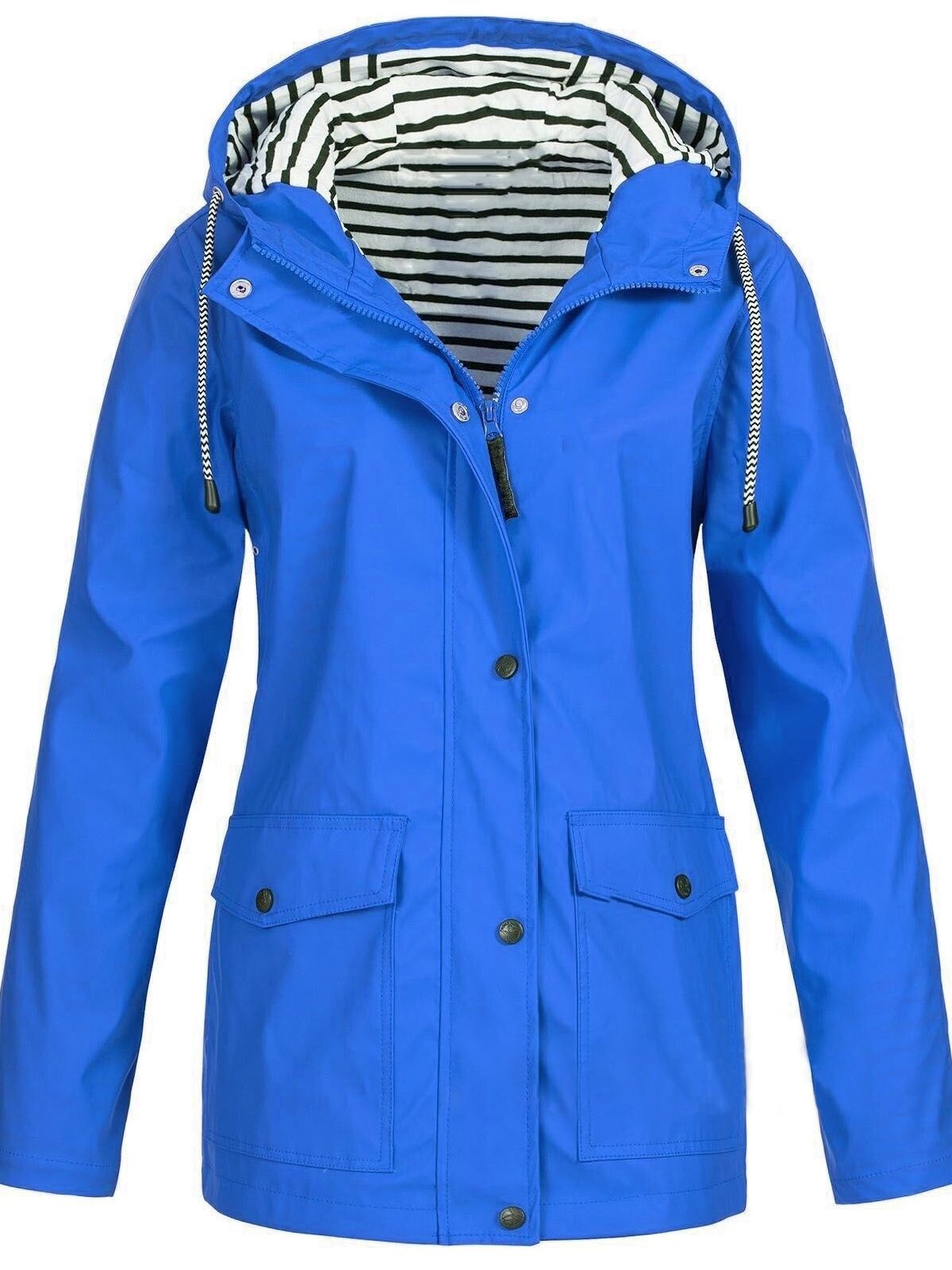 Water- and Windproof Ladies' Jacket - Sophie-Blue-S-Nora Luxe