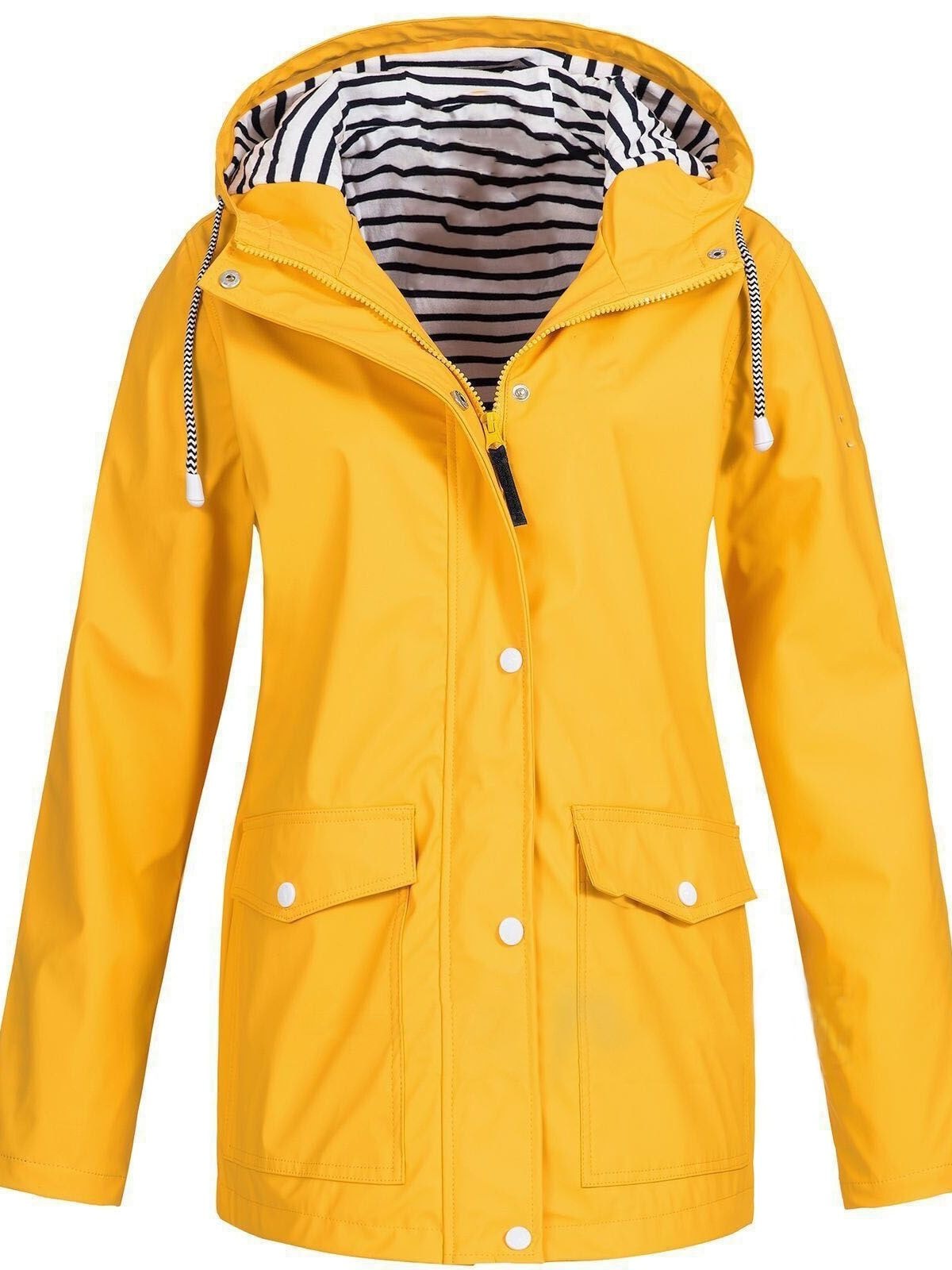 Water- and Windproof Ladies' Jacket - Sophie-Yellow-S-Nora Luxe